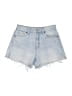 No Boundaries Blue Denim Shorts Size 1 - photo 1