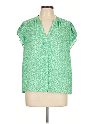 J.Crew Factory Store Short Sleeve Blouse (view 1)