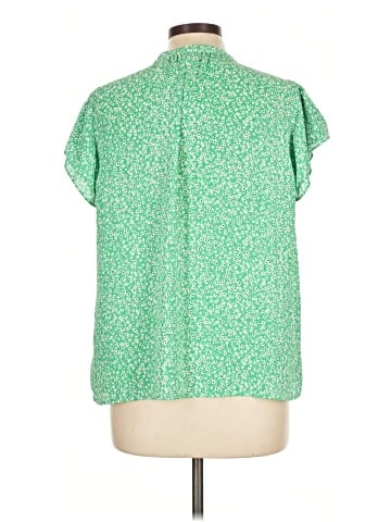 J.Crew Factory Store Short Sleeve Blouse (view 2)