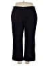 Lands' End Solid Black Casual Pants Size 20W - photo 1