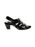 Munro American Black Sandals Size 8 (X-wide) - photo 1