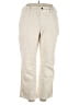 Lands' End Solid Ivory Khakis Size 20W - photo 1