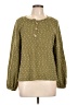 Blu Pepper Polka Dots Green Pullover Sweater Size L - photo 1