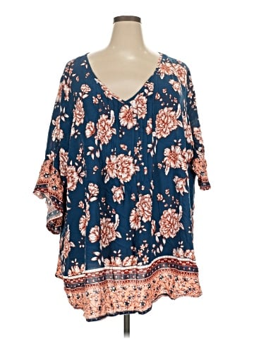 Avenue 3/4 Sleeve T-Shirt (view 1)