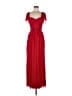 May Queen Couture 100% Polyester Red Cocktail Dress Size 6 - photo 1