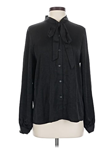 DKNY Long Sleeve Blouse (view 1)