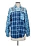 Blair Blue Long Sleeve Blouse Size S - photo 1