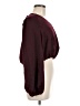 Shinestar 100% Polyester Burgundy Long Sleeve Blouse Size M - photo 4