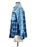 Blair Blue Long Sleeve Blouse Size S - photo 5