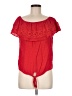 Charming Charlie 100% Rayon Red Tube Top Size M - photo 1