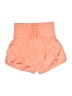 FP Movement Solid Orange Shorts Size XS - photo 2