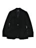 Brooks Brothers 346 Solid Black Wool Blazer Size 2 - photo 1