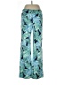 J. McLaughlin Tropical Blue Casual Pants Size L - photo 2