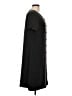 Neiman Marcus 100% Silk Solid Black Casual Dress Size 12 - photo 4