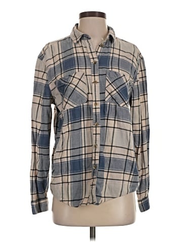 BDG Long Sleeve Button-Down Shirt (view 1)