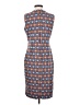J. McLaughlin Print Blue Casual Dress Size S - photo 2