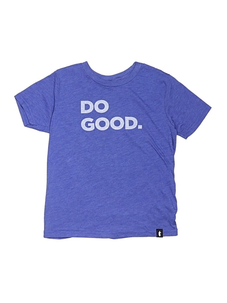 Pre-owned Cotopaxi Kids' Short Sleeve T-shirt In Blue