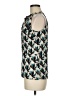 Diane von Furstenberg Teal Sleeveless Blouse Size 6 - photo 5