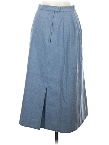 Pendleton Denim Skirt (view 2)