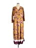 ELOQUII 100% Polyester Brown Casual Dress Size 24 - photo 1