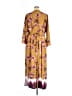 ELOQUII 100% Polyester Brown Casual Dress Size 24 - photo 2