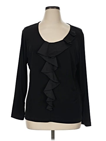 Susan Graver 3/4 Sleeve Top (view 1)