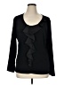 Susan Graver Black 3/4 Sleeve Top Size XL - photo 1