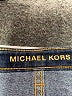 MICHAEL Michael Kors Chevron-herringbone Blue Jeans Size 8 - photo 4