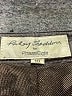 Phase Eight 100% Leather Black Brown Leather Pants Size 10 - photo 6