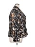 Le Suit Print Gold Blazer Size 18 - photo 4