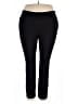 dalia Solid Black Active Pants Size XXL - photo 1