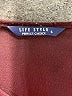 Life Style Argyle Red Sleeveless Blouse Size S - photo 7