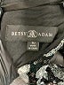 Betsy & Adam Floral Silver Cocktail Dress Size 10 - photo 7