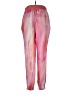 Per Se By Carlisle 100% Silk Tie-dye Pink Silk Pants Size 10 - photo 2