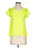 Nike 100% Polyester Yellow Short Sleeve Top Size S - photo 1