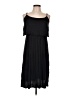Old Navy Solid Black Casual Dress Size L - photo 1