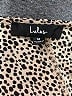 Lulus 100% Polyester Tan Long Sleeve Blouse Size M - photo 7