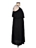 Old Navy Solid Black Casual Dress Size L - photo 4