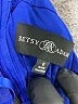 Betsy & Adam 100% Polyester Solid Blue Cocktail Dress Size 0 - photo 4