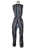 UK 2 LA Stripes Blue Jumpsuit Size S - photo 2