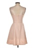 French Connection Solid Tan Cocktail Dress Size S - photo 2