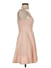 French Connection Solid Tan Cocktail Dress Size S - photo 4
