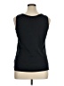 Lands' End 100% Cotton Black Tank Top Size XL - photo 2