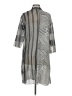 Adore 100% Polyester Gray Black Cardigan Size M - photo 2