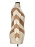 C. Wonder 100% Wool Chevron-herringbone Tan Wool Pullover Sweater Size XL - photo 4