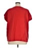 J.Jill Solid Red Short Sleeve Top Size XL - photo 2