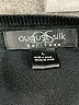 August Silk Black Cardigan Size L - photo 6