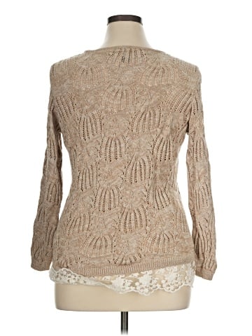 INC International Concepts Long Sleeve Blouse (view 2)