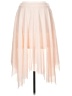 Venus 100% Polyester Solid Ivory Formal Skirt Size 10 - photo 1