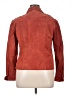 Christopher & Banks 100% Leather Red Orange Leather Jacket Size XL - photo 2
